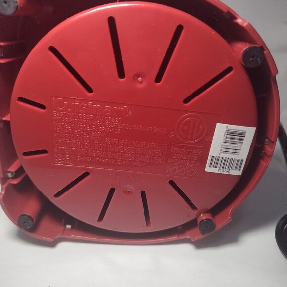 Cuisinart Easy Pop Series Hot Air Popcorn Maker CPM-100MR New -No Box NEVER USED - Picture 7 of 7